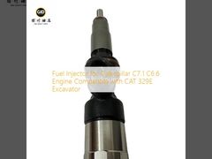Brandstofinjector voor Caterpillar C7.1 C6.6 motor Compatibel met CAT 329E graafmachine