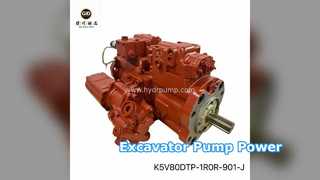 Graafmachine hydraulische pomp K5V80DTP Power Boost