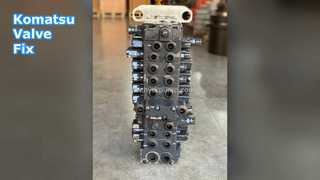 Komatsu PC50MR graafmachineregelklep 7231816203